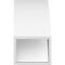 Ekena Millwork 5"W x 10"D x 10"H Standard Thorton Architectural Grade PVC Knee Brace BRCP05X10X10THR - alternate 4